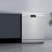西门子(SIEMENS) 13套独立式除菌洗碗机 家用大容量 5D喷淋 双重烘干 SJ235W01JC (白色)