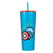 MINISO 名创优品 Marvel漫威 不锈钢保冷水杯 750ml *2件 48.9元包邮（合24.45元/件）