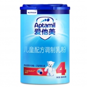 6日0点：Aptamil 爱他美 儿童配方奶粉4段 800g 140元包邮（需用券）
