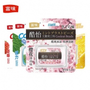 富味爽口珠24颗装酷怡液体薄荷无糖清新口香玫瑰接吻爆珠花味糖果 *4件 26.6