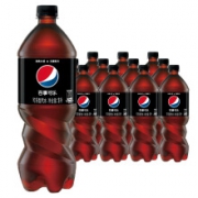 限地区：百事可乐 pepsi 无糖碳酸饮料 可乐型汽水 1L*12瓶 *5件