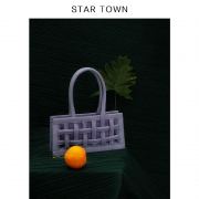 STAR TOWN 繁星小镇 XL9872 女士单肩法棍包 279元包邮