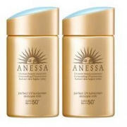 ANESSA 安热沙 小金瓶防晒霜 60ml *2件装