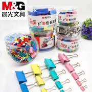 M&G 晨光 长尾夹 19mm 12个 送4支中性笔 1.8元（需用券）