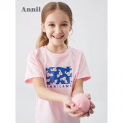 Annil 安奈儿 儿童短袖T恤