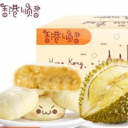 中食顺香 泰国进口流心榴莲饼 40g*6枚*4件
