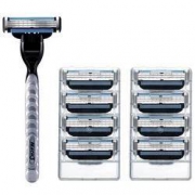 Gillette 吉列 锋速3 剃须刀豪华套装 1刀架+9刀头