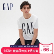 16日0点、616预告： GAP 499950 圆领LOGO短袖