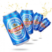 88VIP：YANJING BEER 燕京啤酒 11度蓝听国航品质黄啤酒 330ml*24听 *2件 77.33元（多重优惠）