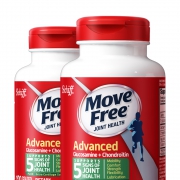 88VIP：Move Free 益节 维骨力氨糖软骨素 120g* 2瓶 268.22元包邮（多重优惠）