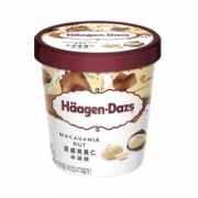 PLUS会员：哈根达斯 夏威夷果仁口味 冰淇淋 473ml *2件 + 100ml