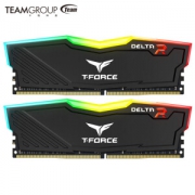 27日0点： Team 十铨 DELTA RGB DDR4 3000MHz 台式机内存 16GB（8GB×2）
