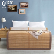 佳佰 LX2182 厚包边耐磨竹凉席 1.8m