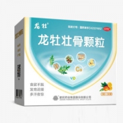 健民 龙牡壮骨颗粒 30袋*3盒 食欲不振/发育迟缓/儿童补钙健脾胃