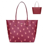 COACH蔻驰 F80232 IMPHC 女士双面皮质单肩包大号