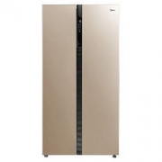 美的(Midea)冰箱525升对开双开门风冷无霜双变频节能静音家用电冰箱BCD-525WKPZM(E)芙蓉金
