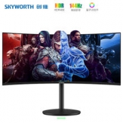618预售： Skyworth 创维 34G1Q 34英寸 VA显示器（3440×1440、1500R、144Hz、FreeSync、HDR400）