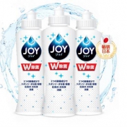 PLUS会员：JOY 超浓缩洗洁精 微香型 170mlx3瓶+利得两色300只棉签纸棒