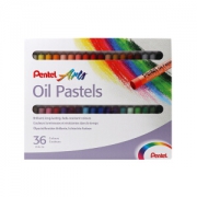 京东Plus会员： Pentel 派通 PHN-36 油画棒 36色 *5件