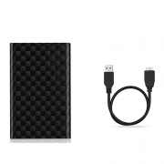 联想 S-02 2.5寸移动硬盘盒+数据线 USB3.0 19.9元包邮