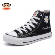 PaulFrank 大嘴猴 509703014 女士小雏菊帆布鞋