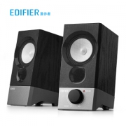 3日0点： EDIFIER 漫步者 R19U 迷你桌面音箱 黑色