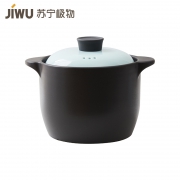 618预售： 苏宁极物 陶瓷耐热养生汤锅 4L