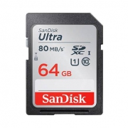 闪迪（Sandisk）64GB SD卡 读80MB/s CLASS