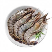 京东PLUS：鲜佰客 越南活冻黑虎虾盒装 净重约400g*3件