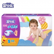 88VIP：Anerle 安儿乐 小轻芯 婴儿纸尿裤 S号 S50片 *2件 80.29元包邮（合40.1元/件）
