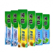 黑妹 牙膏组合套装 160g*6支 19.8元包邮（需用券）