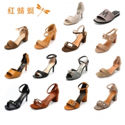 100多款可选 白菜价、断码清仓，红蜻蜓 女款单鞋/凉鞋