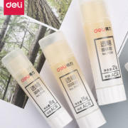 deli 得力 7106 透明固体胶棒 8g 5支装 4.9元包邮（需用券）