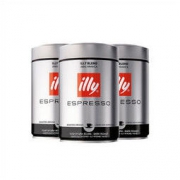illy 意利 意大利原装深度烘焙浓缩咖啡粉 阿拉比卡 250克/罐