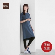 lativ 诚衣 46788 女士宽松版连衣裙