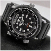 SEIKO 精工 SNJ025 水鬼夜光潜水运动男士腕表