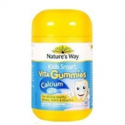 Nature's Way 佳思敏 儿童钙 维生素D软糖 60粒 2瓶装 *3件