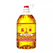 FIVERAMS 五羊  食用油 花生油 浓香压榨一级 5L *2件 132.81元包邮（前15分钟）