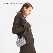 CHARLES & KEITH CK2-50270344 翻盖链条手提单肩包 低至214.14元/件（满2件86折）