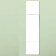 玉晶 拼接镜子 22*88cm 共4片 送海绵胶+免钉胶 5.6元包邮（需用券）