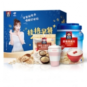 桂格 QUAKER 即食礼包(藜麦+燕麦片)京东定制 早餐麦片 营养补充谷物 1600g/袋