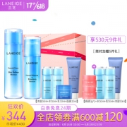 LANEIGE 兰芝 水衡透润京东定制礼盒6件套（赠精华水50ml+保湿乳50ml+唇膜3g+洁颜膏50ml）