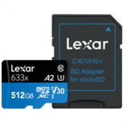 Lexar 雷克沙 633X MicroSDXC TF存储卡 512GB