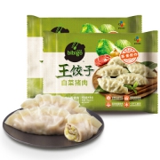 限地区：必品阁（bibigo）白菜猪肉王饺子 350g*2 *3件