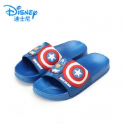 Disney 迪士尼 儿童拖鞋 宝蓝美国队长 19.9元包邮（需用券）
