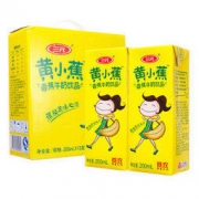 三元 香蕉牛奶饮品200ml*12礼盒装 *2件