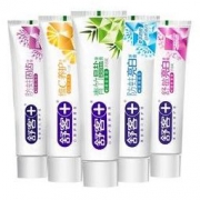 Saky 舒克 美白牙膏家庭实惠装 5支装（共620g）
