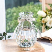 乐之沭 北欧水培玻璃花瓶 15cm