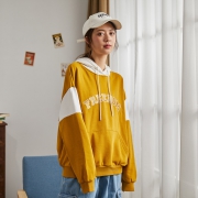 Tonlion 唐狮 124126026720 女款连帽拼接卫衣