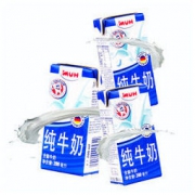 MUH 甘蒂牧场 全脂纯牛奶 200ml 24盒 普通装 *2件